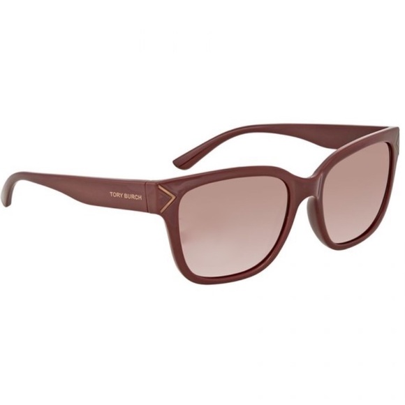 Tory Burch Accessories - Tory Burch Bordeaux Red Gradient Sunglasses Tory Burch Accessories - Tory Burch Bordeaux Red Gradient Sunglasses